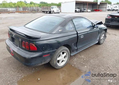 1997 Ford Mustang из США, поврежденный, VIN 1FALP4046VF199293